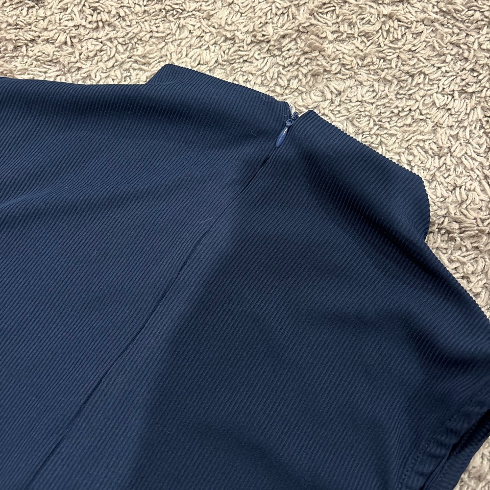 Sleeveless Navy Jumpsuit - Picture 3 of 3